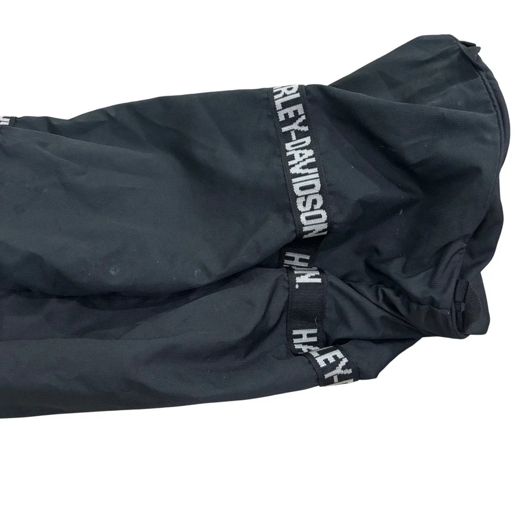Harley-Davidson Packable Duffle Bag‎ Black Logo Travel Gym Bag